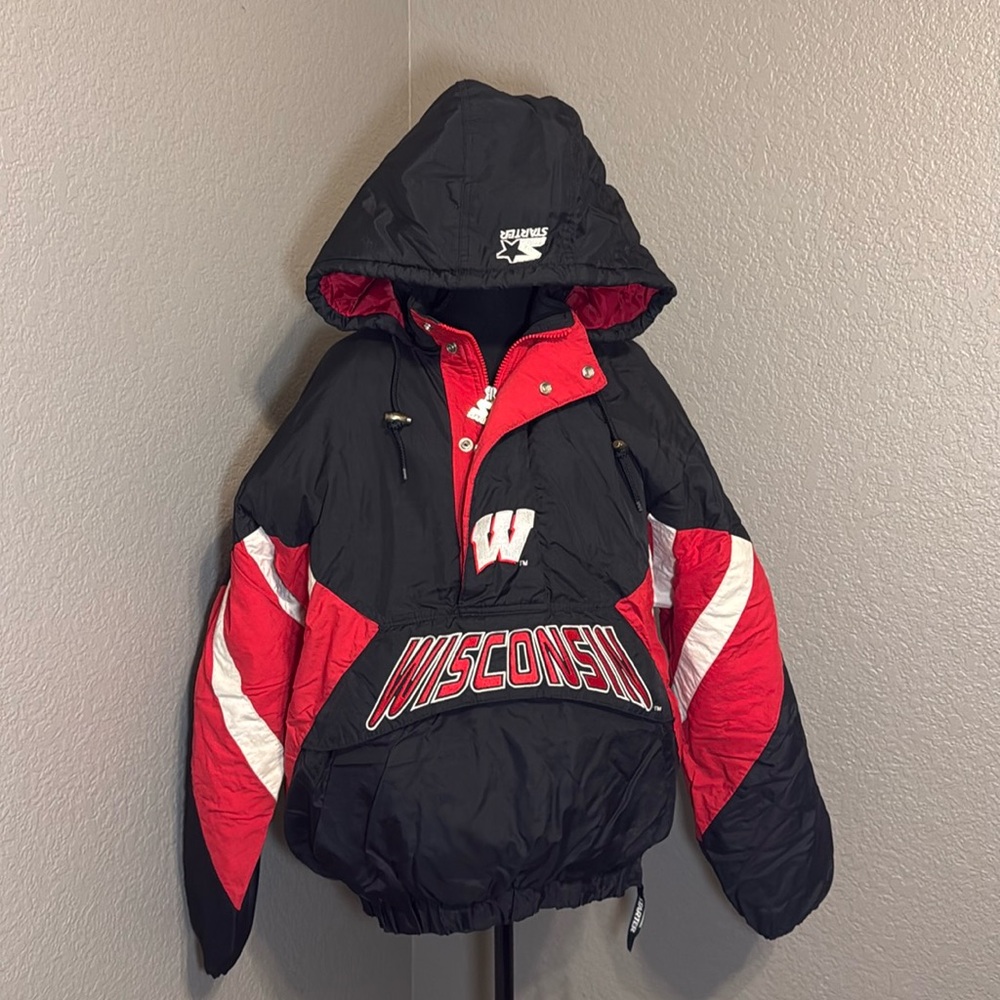 Wisconsin Badgers Vintage Starter Jacket